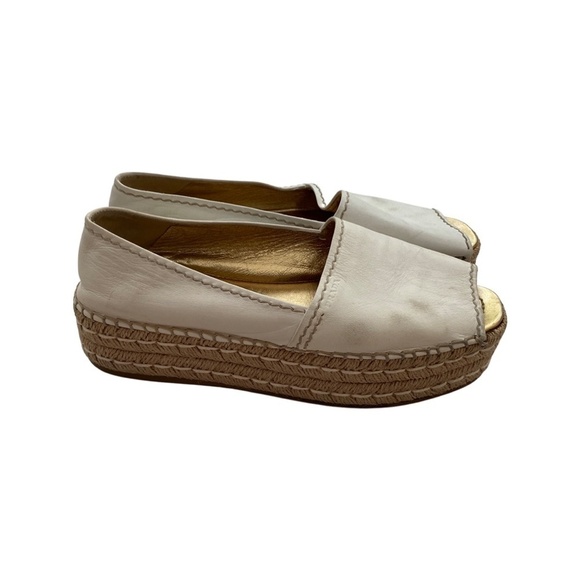 Prada Napa Leather Platform Espadrilles Size 40 US - Picture 4 of 8